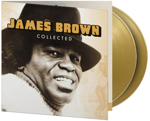 James Brown: Collected - Limited Gatefold 180-Gram Gold Colored Vinyl - VINYL LP
