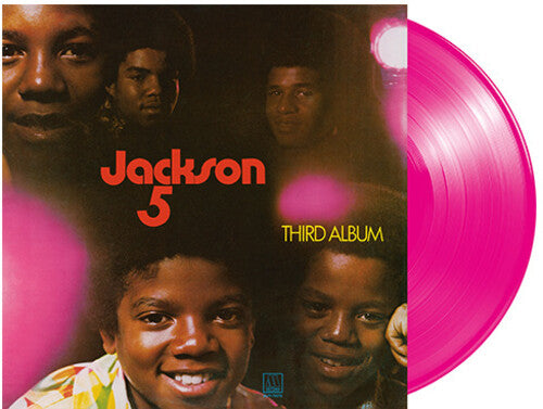 The Jackson 5: Third Album - Clear Pink Vinyl - VINYL LP