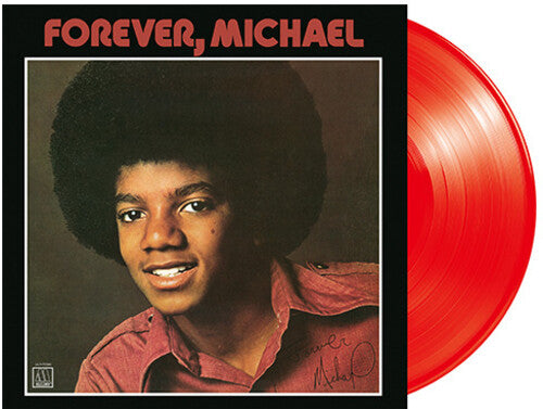 Michael Jackson: Forever, Michael - Clear Red Vinyl - VINYL LP