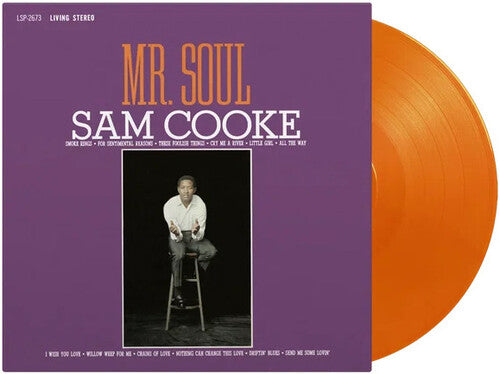 Sam Cooke: Mr. Soul - Limited 180-Gram Orange Colored Vinyl - VINYL LP