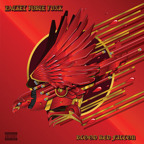 Zackey Force Funk: Blood Red Falcon - Red Marbled - VINYL LP