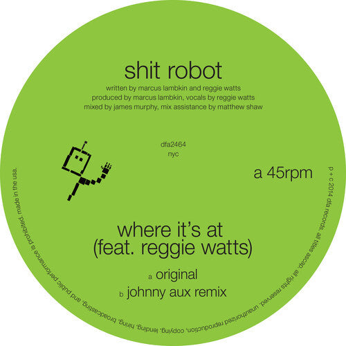 Shit Robot: Where It's at (Feat. Reggie Watts) - VINYL LP