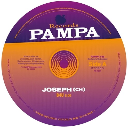 Joseph: B4U And Tripidi - 12-INCH SINGLE