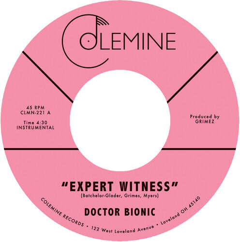 Doctor Bionic: Expert Witness B/W Mistake - Purple - 7-INCH SINGLE