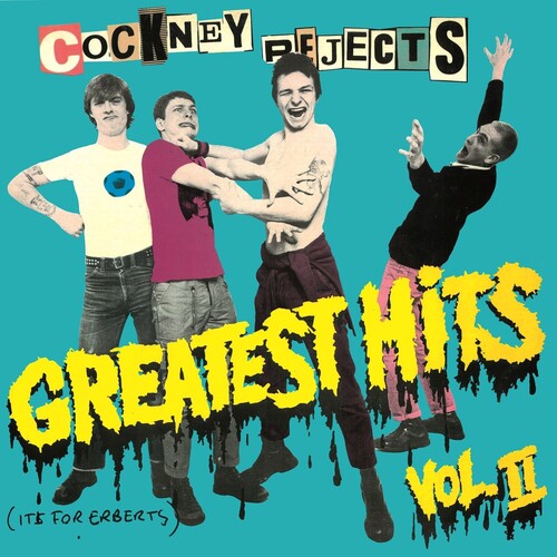 Cockney Rejects: Greatest Hits Vol 2 - Sky Blue Vinyl - VINYL LP