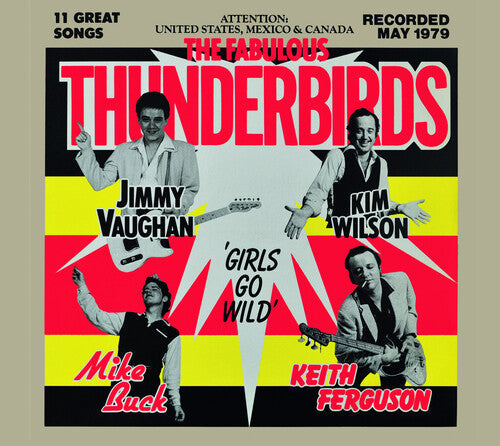 The Fabulous Thunderbirds: Girls Go Wild (2026 Remaster) - COMPACT DISCS