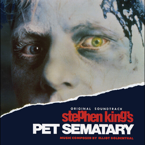 Elliot Goldenthal: Stephen King's Pet Sematary (Music from the Motion Picture) - NEON GREEN WITH ORANGE SWIRL "DEAD CATSEYE" VINYL - VINYL LP