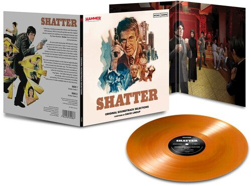 David Lindup: Shatter - (Original Soundtrack) - Orange Vinyl - VINYL LP