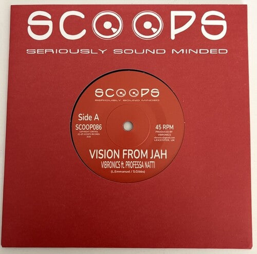 Vibronics Feat. Professa Natti: Vision From Jah - 7-INCH SINGLE