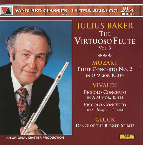 Julius Baker: Virtuoso Flute-Vol. 3 - COMPACT DISCS