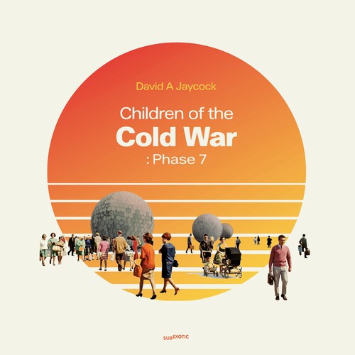 David a Jaycock: Children Of The Cold War: Phase 7 - Clear & Orange Marble Vinyl - VINYL LP