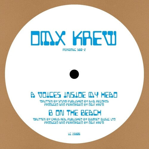 Dmx Krew: Voices Inside My Head On The Beach - VINYL LP