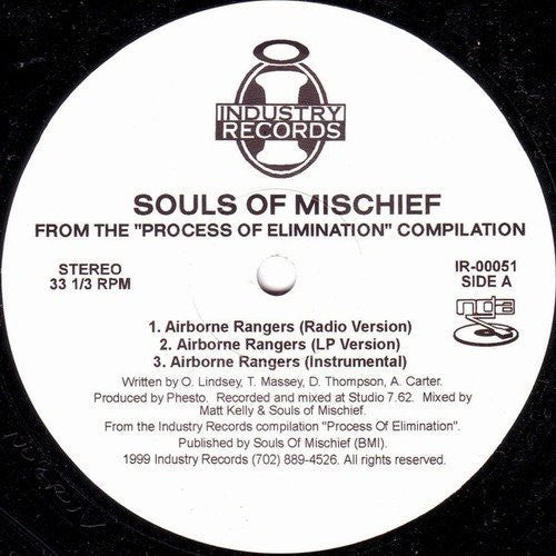 Swollen Members: Airborne Rangers - 12-INCH SINGLE