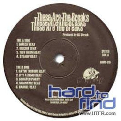 DJ Streek: These Are the Breaks - VINYL LP