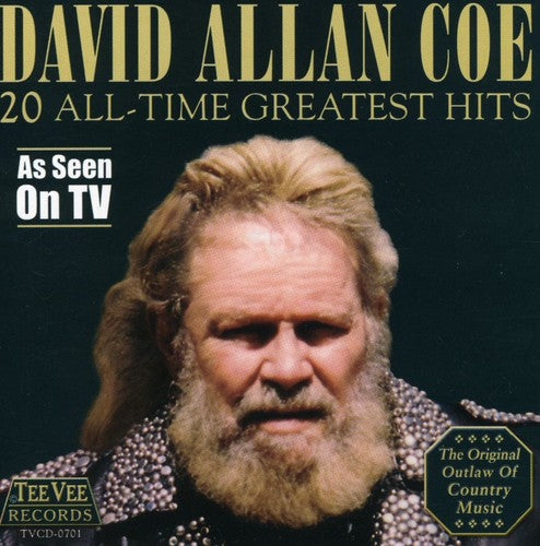 David Allan Coe: 20 All-Time Greatest Hits - COMPACT DISCS