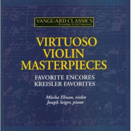 Mischa Elman: Violin Virtuoso Masterpieces - COMPACT DISCS