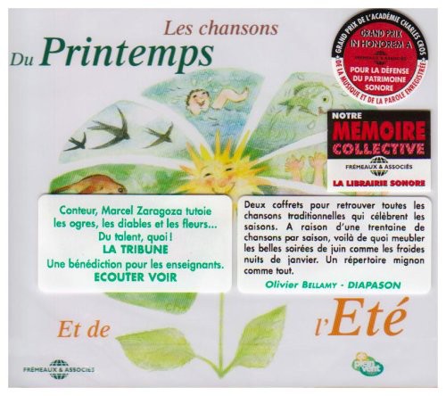 Marcel Zaragoza: Printemps Chansons Pour Enfants - COMPACT DISCS