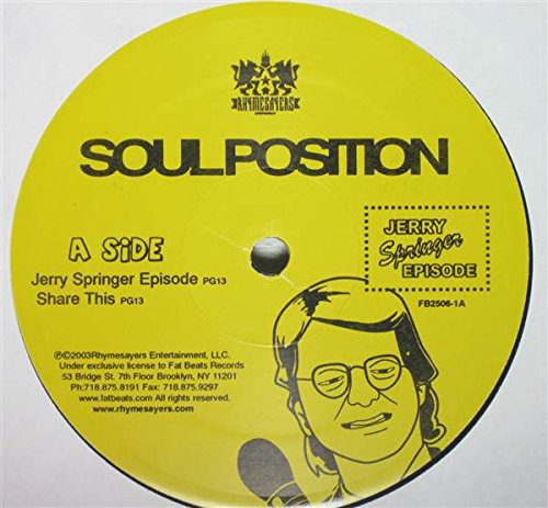 Soul Position: Jerry Springer - 12-INCH SINGLE