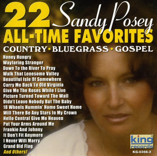 Sandy Posey: 22 All Time Favorites - COMPACT DISCS