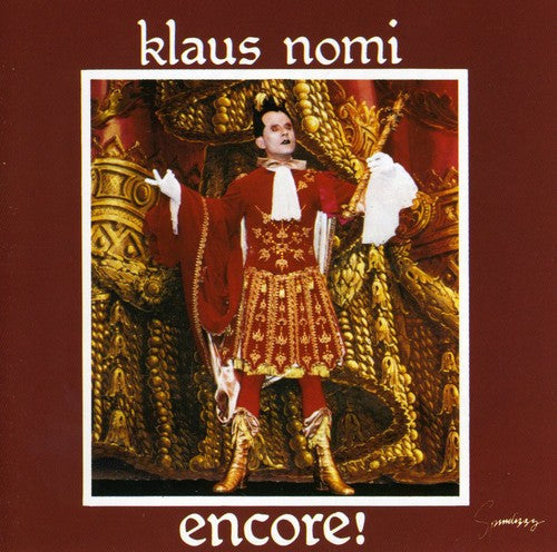 Klaus Nomi: Encore - COMPACT DISCS