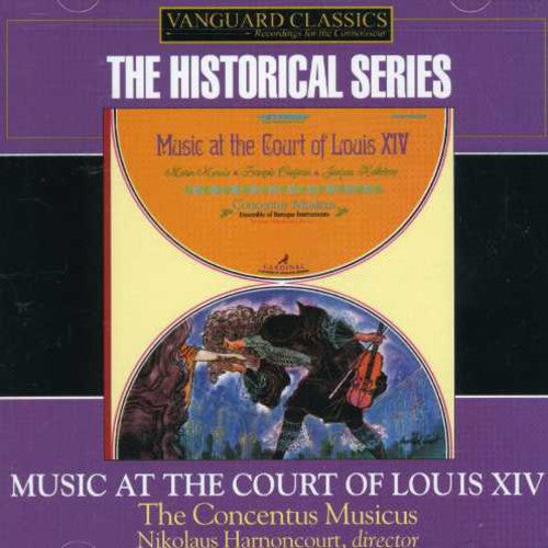Nikolaus Harnoncourt: Music from the Court of Louis Xiv - COMPACT DISCS