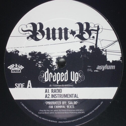 Bun-B: Draped Up - 12-INCH SINGLE