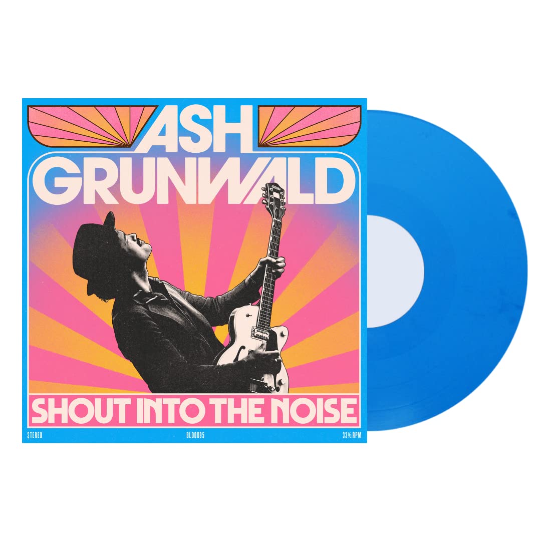 Ash Grunwald: Shout Into The Noise [Blue Colored Vinyl] - VINYL LP