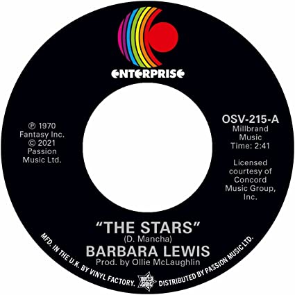 Barbara Lewis: Stars / How Can I Tell You - 7-INCH SINGLE