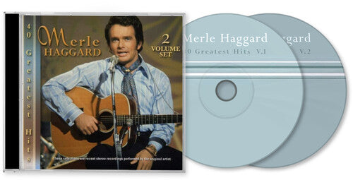 Merle Haggard: 40 Greatest Hits - COMPACT DISCS