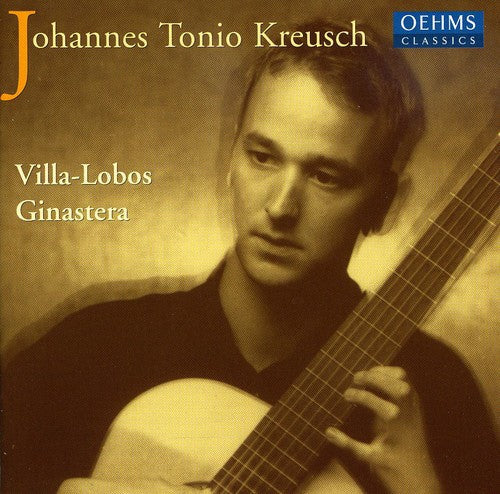 Villa-Lobos / Ginastera / Kreusch: Etudes for Guitar / Guitar Sonata - COMPACT DISCS