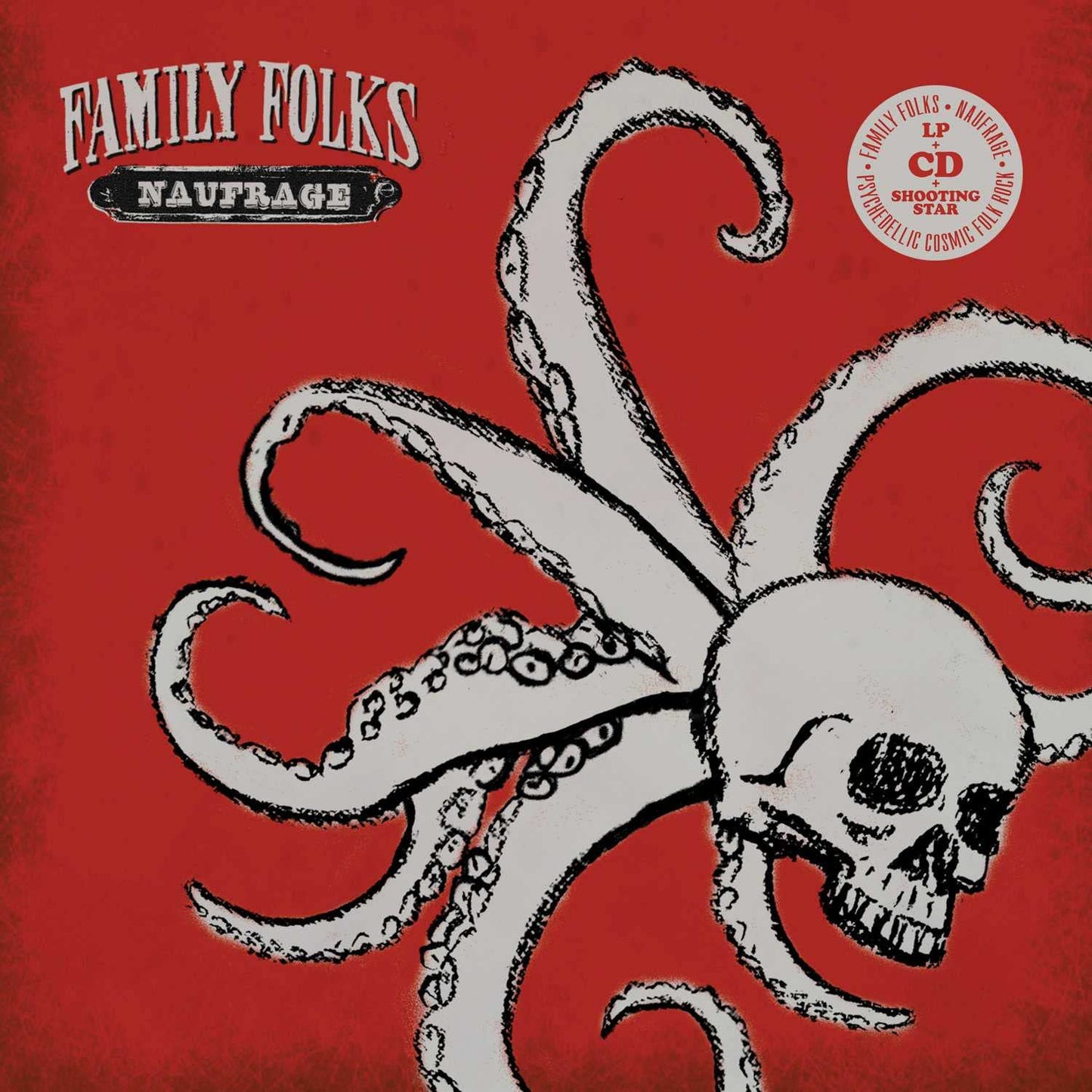 Family Folks: Naufrage - LP+CD - VINYL LP