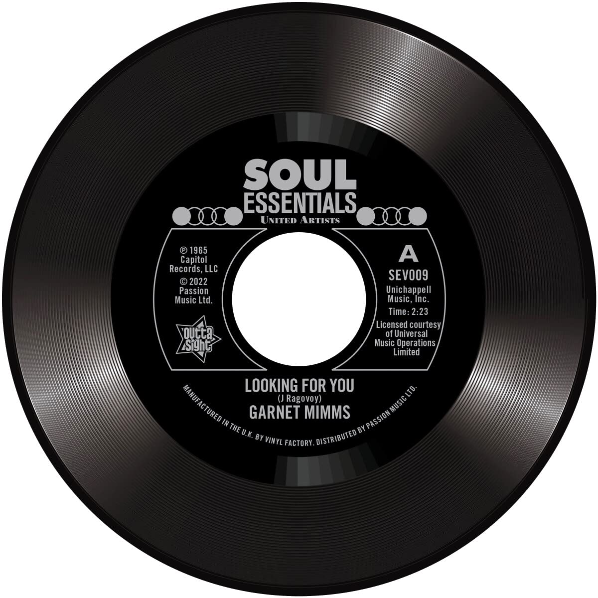 Garnet Mimms: Looking For You / As Long As I Have You - 7-INCH SINGLE
