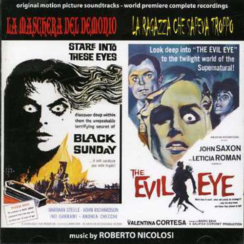 Various Artists: La Maschera Del Demonio (Black Sunday) / La Ragazza Che Sapeva Troppo (The Evil Eye) (Original Motion Picture Soundtracks) - COMPACT DISCS