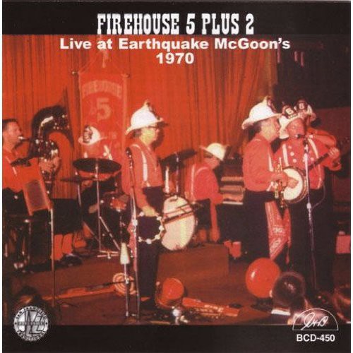 The Firehouse Five Plus Two: Live at Earthquake McGoon's 1970 - COMPACT DISCS