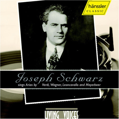 Joseph Schwarz: Joseph Schwarz Sings Arias - COMPACT DISCS