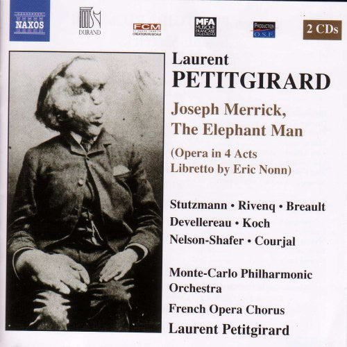 Laurent Petitgirard: Joseph Merrick the Elephant Man - COMPACT DISCS