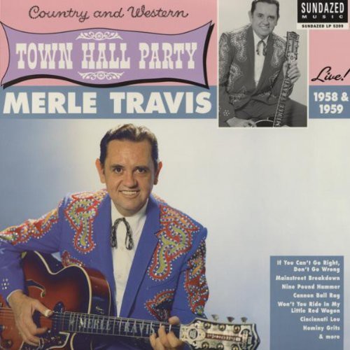 Merle Travis: Live At Town Hall Party 1958 and 1959 - VINYL LP