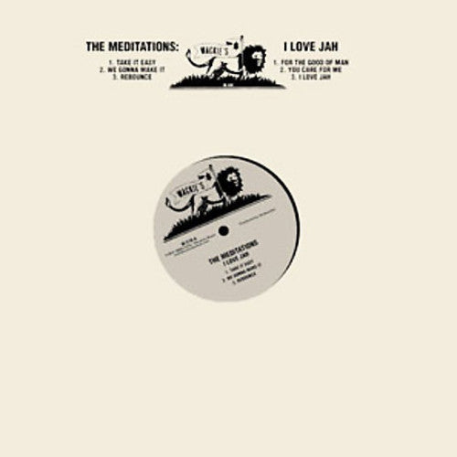 The Meditations: I Love Jah - VINYL LP
