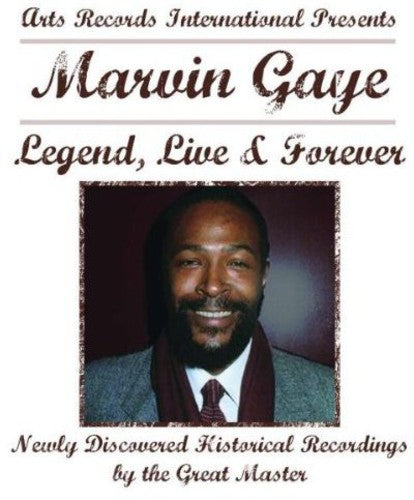 Marvin Gaye: Legend Live & Forever - COMPACT DISCS