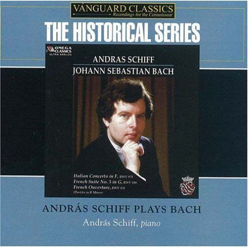 Andras Schiff: Andras Schiff Plays Bach - COMPACT DISCS