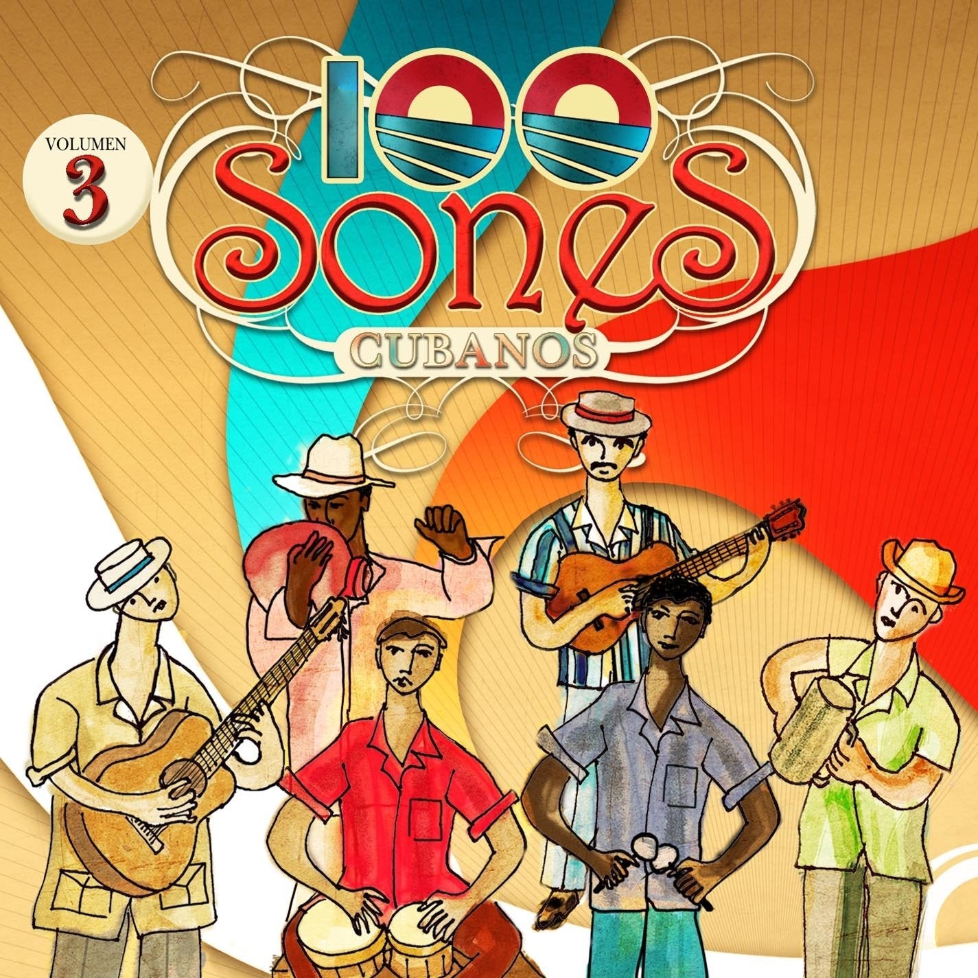 100 Sones Cubanos: Vol. 3-100 Sones Cubanos - COMPACT DISCS