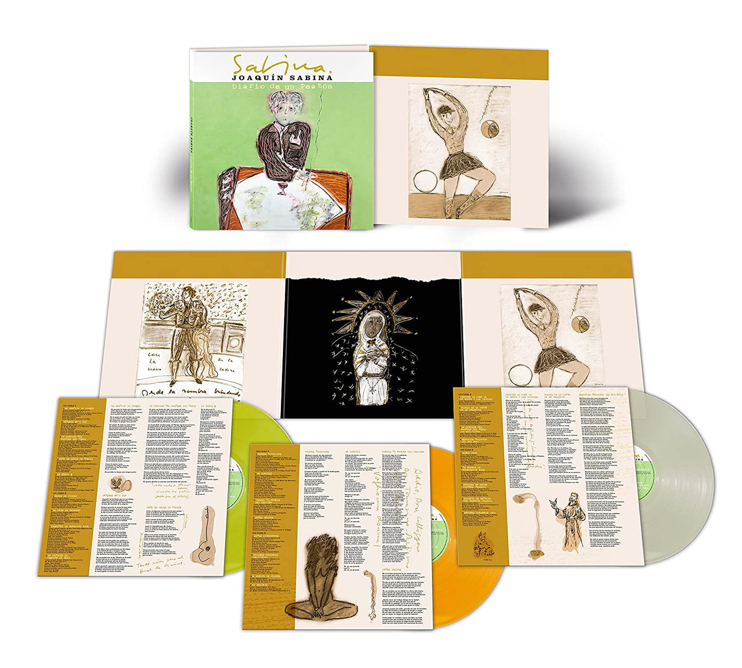 Joaquin Sabina: Diario De Un Peaton - Colored Vinyl - VINYL LP