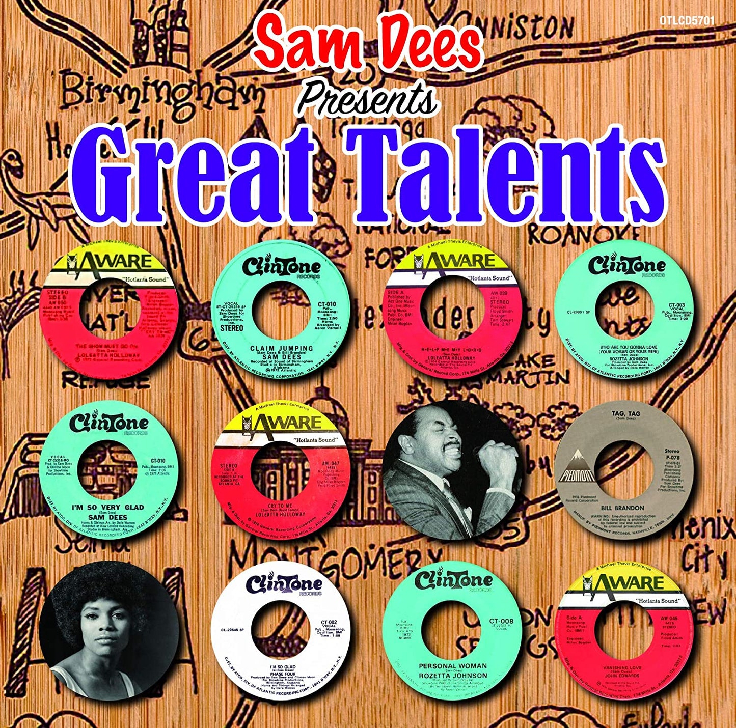 Various Artists: Sam Dees Presents Great Talent / Various - COMPACT DISCS