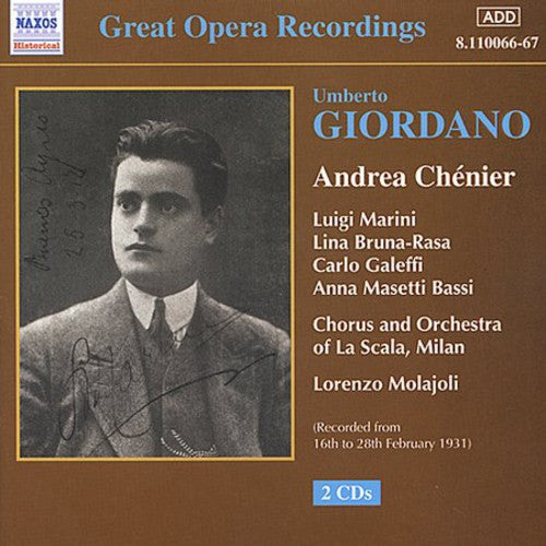U. Giordano: Andre Chenier-Comp Opera - COMPACT DISCS