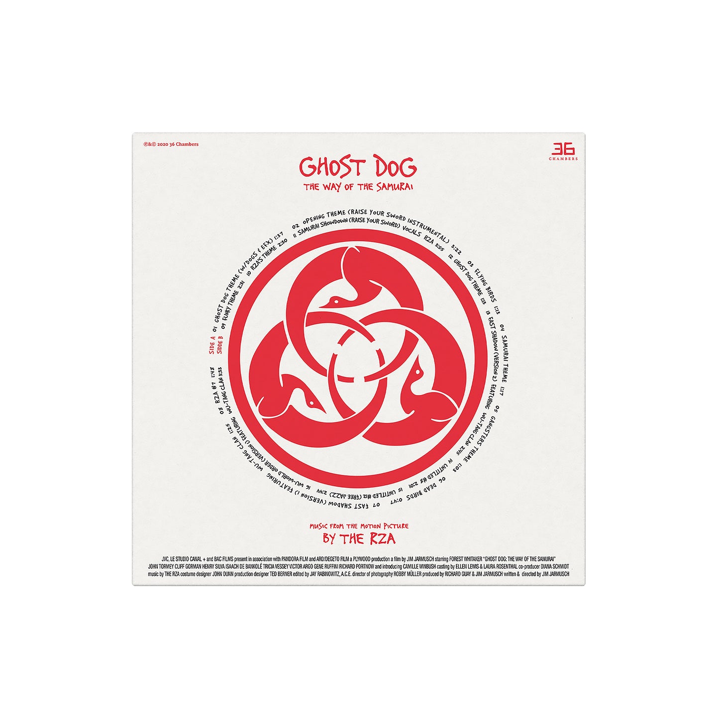 RZA: Ghost Dog - Original Motion Picture Score - Deluxe Edition Vinyl - VINYL LP