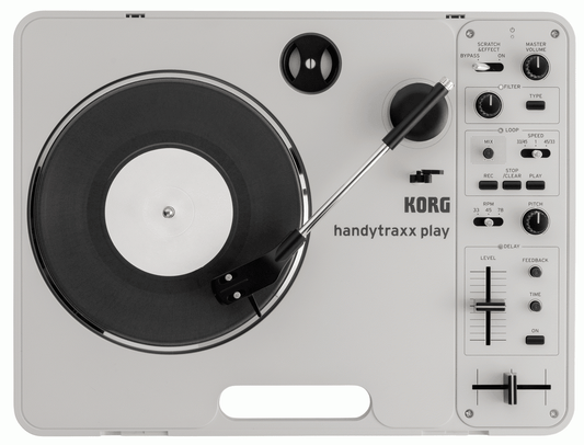 Korg Handytraxx Play Portable Turntable Record Player